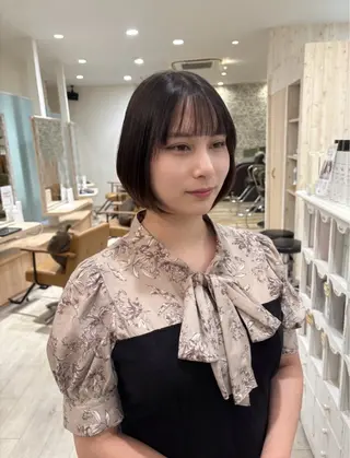 ショート U24✨️0円モデル 🎀藤村音寧🎀のヘアスタイル