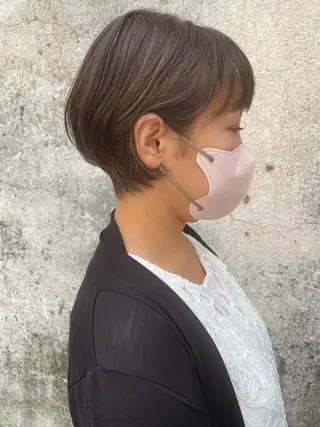ショート カラー ママ美容師🙆‍♀️ yukaのヘアスタイル