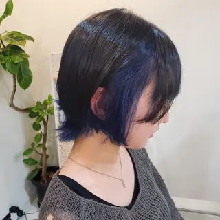 ショート カラー 派手髪/ハイトーン/ エクステ✨ユウキのヘアスタイル