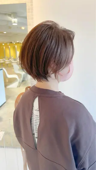 ショート ショート/ボブ/縮毛 三上達大のヘアスタイル