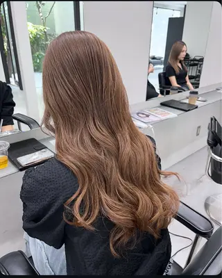 ロング カラー ベージュカラー/ 新潟/万代/なお🎀のヘアスタイル