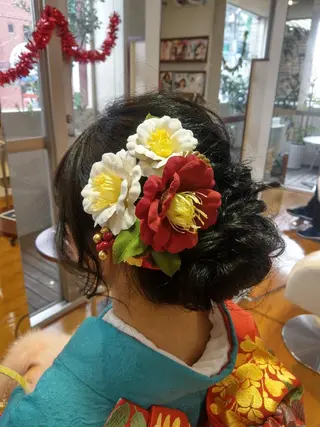 ヘアアレンジ Uketoru 横田健のヘアスタイル