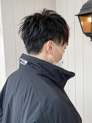 ショート メンズ 高橋 宏輔のヘアスタイル