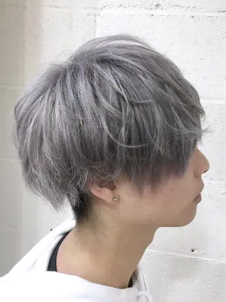 ショート カラー メンズ ai 浅草橋のヘアスタイル