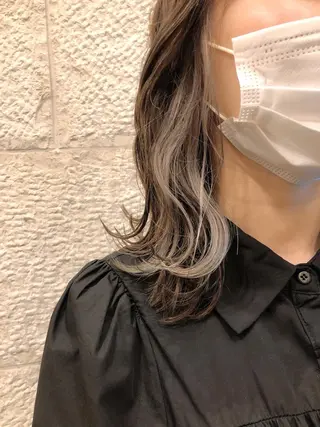 ミディアム カラー ショートショートボブ うるはのヘアスタイル