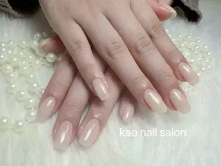 ネイル kao パラジェル スカルプ/長さだしのネイルデザイン