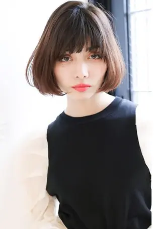 カラー ボブ 西宮北口/みなみのヘアスタイル