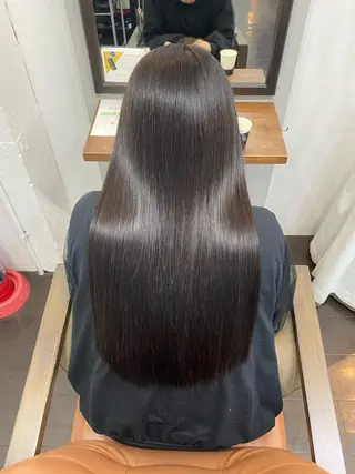 ロング カラー ヘアアレンジ 🍒ᩚ名駅/艶髪 縮毛矯正/あゆ🍒ᩚのヘアスタイル