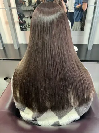ロング 🩵透明感艶髪 縮毛矯正masa🩵のヘアスタイル