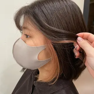 ショート カラー 田原春 花梨のヘアスタイル