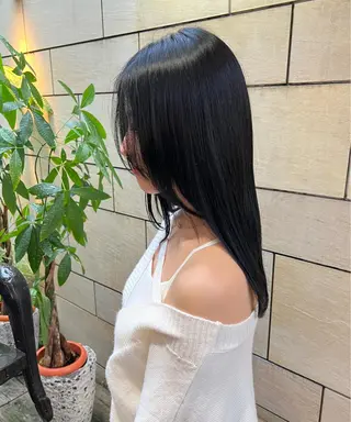 セミロング カラー 似合わせカット 🌿しゃらのヘアスタイル
