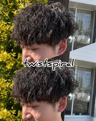 メンズ 仙台/メンズ/ フェザー/リョウのヘアスタイル