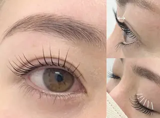 マツエク・マツパ Peek eyeのマツエク・マツパデザイン
