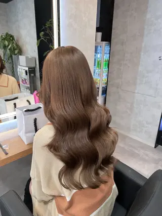 ロング カラー 💖札幌カラー 指名No.1💖玲奈のヘアスタイル