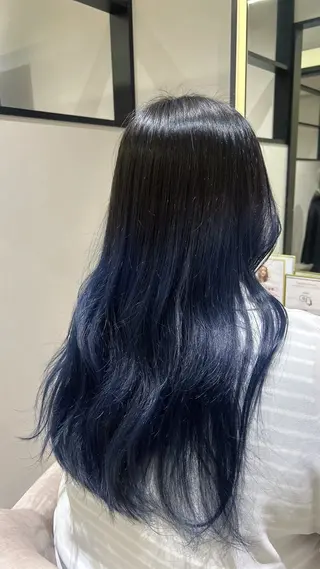 ロング 平日カットモデル 高岡/山崎開世のヘアスタイル