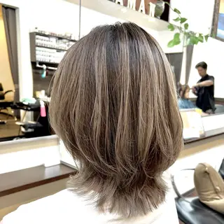 ミディアム 土田 紘太のヘアスタイル