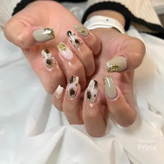 セミロング ネイル SalonPrima Nail & Eyeのネイルデザイン
