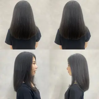 ロング 新横浜 CLOVER 本店/田中唯のヘアスタイル