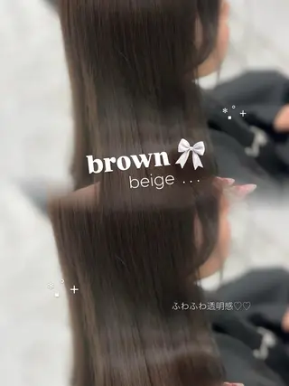 ロング カラー 上品モテヘア🩶 karen🩶のヘアスタイル