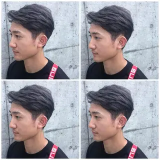 ショート カラー パーマ ヘアアレンジ メンズ キッズ ネイル マツエク・マツパ レイヤー/顔周り 韓国ヘア森田和貴のヘアスタイル