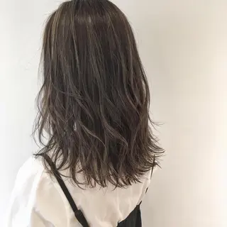 セミロング ボブ/縮毛矯正 🌟梅田盛一🌟のヘアスタイル