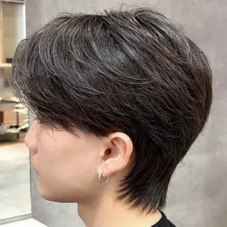 メンズ 新宿/韓国レイヤー/ 顔まわり/メンズヘアのヘアスタイル