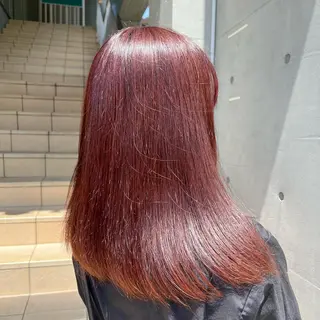 ミディアム カラー stylist 🐶内藤 成香のヘアスタイル