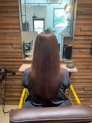 ロング 安倍 辰哉のヘアスタイル