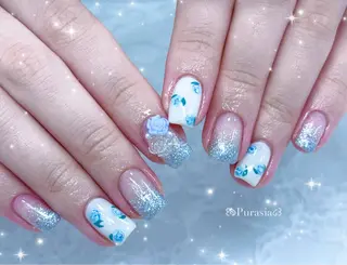 ネイル Purasia高橋✧ マグ/ワンホン/地雷のネイルデザイン