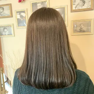 セミロング カラー ハーブピーリング 痩身　漢方よもぎ蒸しのエステ・リラクイメージ