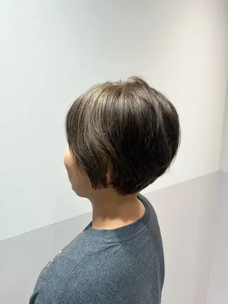 ショート 大宮レイヤーカット× 透明感カラー　rioのヘアスタイル