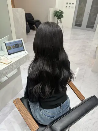 ロング 西川 ことねのヘアスタイル