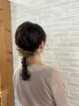 セミロング ヘアアレンジ Topstylist YUKIのヘアスタイル