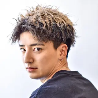 ショート メンズ 店長⚜️メンズカット パーマ⚜️則次亮哉のヘアスタイル