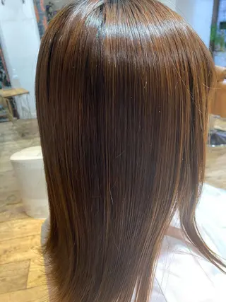 セミロング カラー マルヤマ リナのマツエク・マツパデザイン