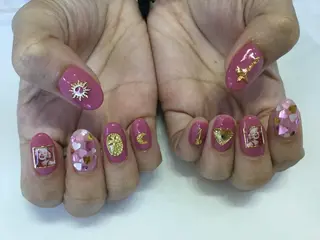 ネイル 💎🐰 saki. m 🐰💎のネイルデザイン