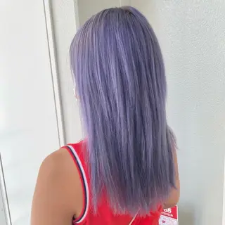 ロング 似合わせカットカラー 💎モエのヘアスタイル
