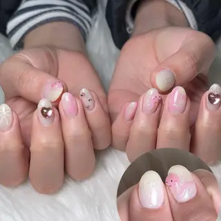 ネイル 🐕‍🦺Yappy 💗A-tanのネイルデザイン