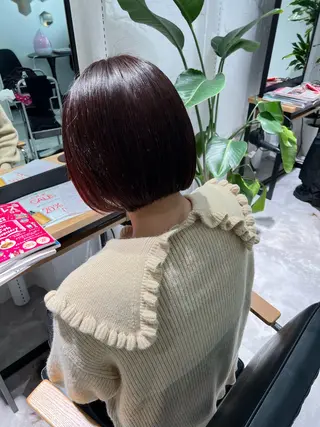 ショート カラー ヘアアレンジ 「sumi」 AMIのヘアスタイル