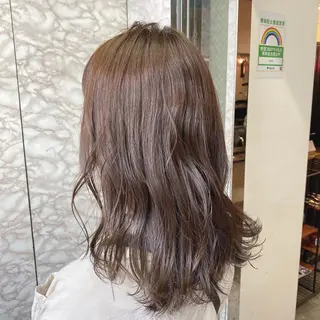 ミディアム カラー ✴︎赤み除去カラー daichi✴︎のヘアスタイル