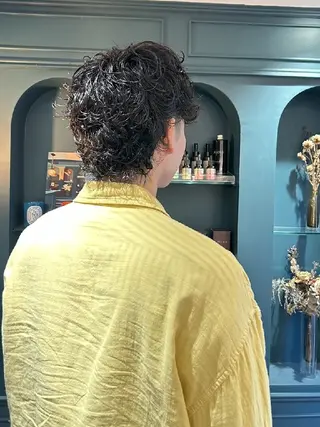 パーマ メンズ 【メンズカット/パー マ✂️】momo🌷のヘアスタイル