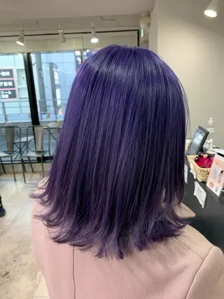 ミディアム 🦄ハイトーンカラー 🦄まるおしょうのヘアスタイル