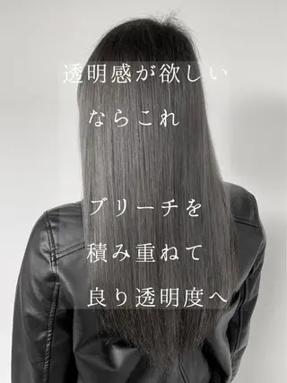 ロング 嶋崎 啓人のヘアスタイル