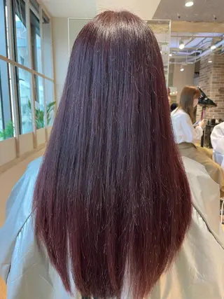 ミディアム カラー 美髪/髪質改善 川口凌弥のヘアスタイル