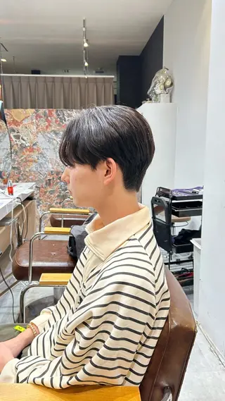 ショート メンズ calna by ELMO  上ノ井のヘアスタイル