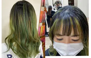 カラー SALOWIN栄 高須大貴のヘアスタイル