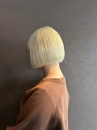 ショート ☕️結【suii.】 ボブ/ヘアセット☕️のヘアスタイル