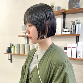 ショート カラー 初めてのショート お任せください✂️のヘアスタイル