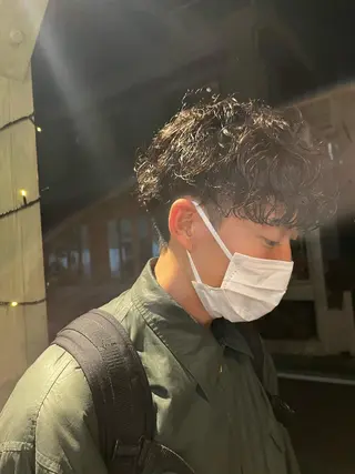 パーマ メンズ utsumi uran 吉祥寺のヘアスタイル