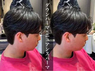 ショート パーマ メンズ パーマ職人DAIKI ツイスパ/波巻きのヘアスタイル